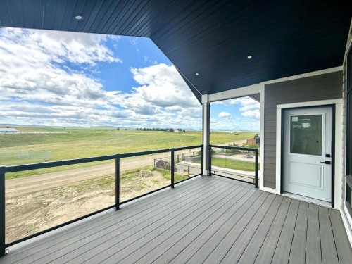 131 Westview Drive, Nanton, AB - Outdoor With View With Exterior