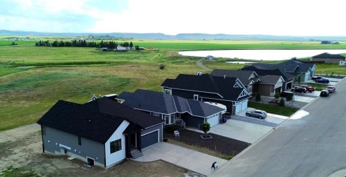 131 Westview Drive, Nanton, AB - Outdoor With View