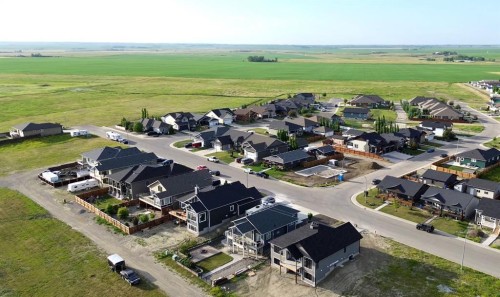 131 Westview Drive, Nanton, AB - Outdoor With View