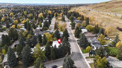 1801 Cayuga Drive Nw, Calgary, AB - Outdoor With View