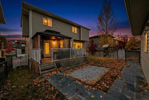 161 Rainbow Falls Glen, Chestermere, AB - Outdoor With Deck Patio Veranda