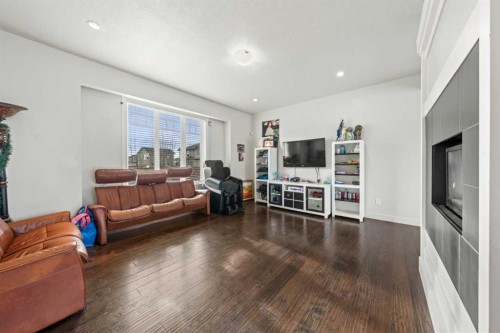 161 Rainbow Falls Glen, Chestermere, AB - Indoor Photo Showing Living Room
