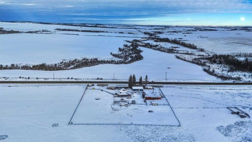 4115 580 Highway, Cremona, AB - Outdoor With Body Of Water With View