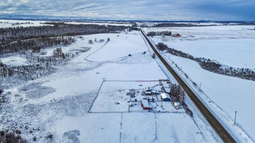 4115 580 Highway, Cremona, AB - Outdoor With View