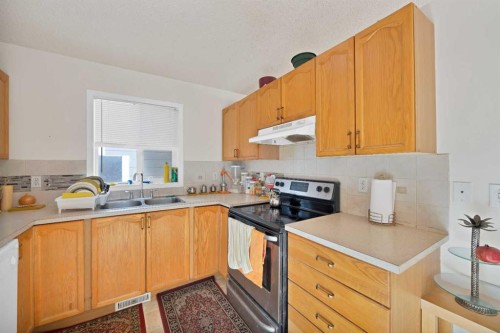 87 Taralea Gardens Ne, Calgary, AB - Indoor Photo Showing Kitchen With Double Sink