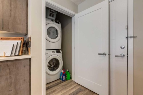 412-8531 8A Avenue Sw, Calgary, AB - Indoor Photo Showing Laundry Room