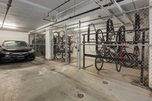 412-8531 8A Avenue Sw, Calgary, AB - Indoor Photo Showing Garage