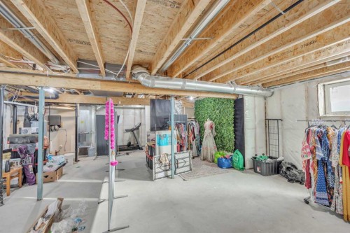 97 Baysprings Gardens Sw, Airdrie, AB - Indoor Photo Showing Basement