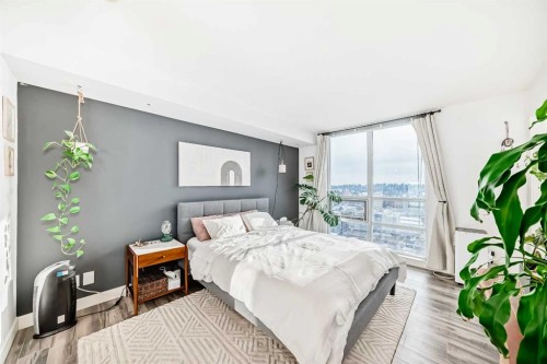 1404-1110 11 Street Sw, Calgary, AB - Indoor Photo Showing Bedroom