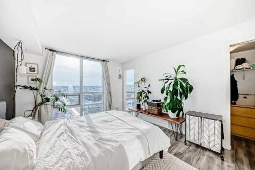 1404-1110 11 Street Sw, Calgary, AB - Indoor Photo Showing Bedroom