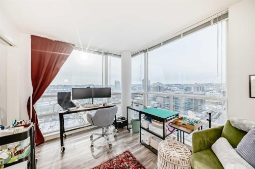 1404-1110 11 Street Sw, Calgary, AB - Indoor Photo Showing Office