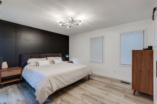 1240 Mapleglade Crescent Se, Calgary, AB - Indoor Photo Showing Bedroom