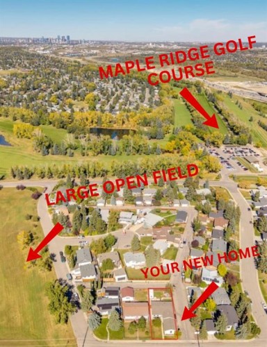 1240 Mapleglade Crescent Se, Calgary, AB - Outdoor With View