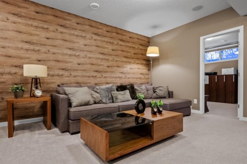 1071 Cornerstone Street Ne, Calgary, AB - Indoor Photo Showing Living Room