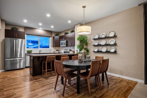 1071 Cornerstone Street Ne, Calgary, AB - Indoor Photo Showing Dining Room