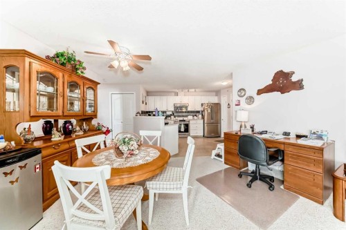 410-5000 Somervale Court Sw, Calgary, AB - Indoor Photo Showing Dining Room