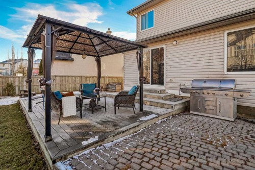 212 Cove Court, Chestermere, AB - Outdoor With Deck Patio Veranda With Exterior