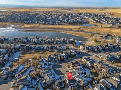 212 Cove Court, Chestermere, AB - Outdoor With View