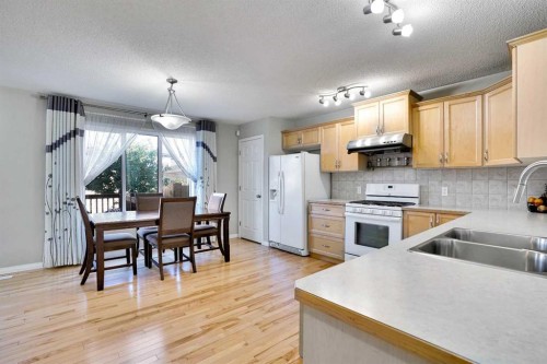 34 Skyview Springs Rise Ne, Calgary, AB - Indoor Photo Showing Kitchen With Double Sink