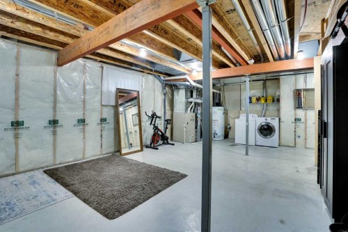 34 Skyview Springs Rise Ne, Calgary, AB - Indoor Photo Showing Basement