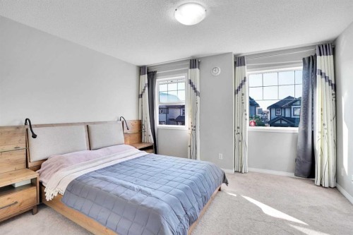 34 Skyview Springs Rise Ne, Calgary, AB - Indoor Photo Showing Bedroom