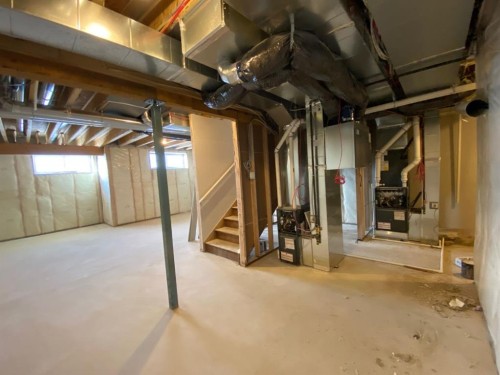 40 Fieldstone Close, Balzac, AB - Indoor Photo Showing Basement