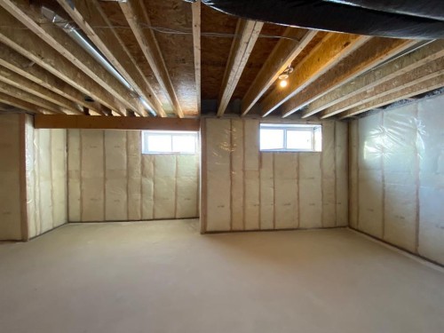 40 Fieldstone Close, Balzac, AB - Indoor Photo Showing Basement