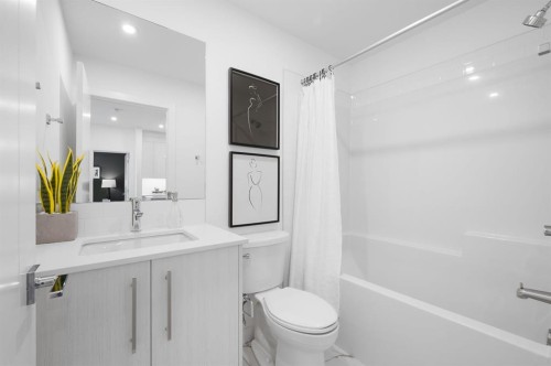 2210-6 Merganser Drive West, Chestermere, AB - Indoor Photo Showing Bathroom