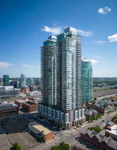 2002-1188 3 Street Se, Calgary, AB - Outdoor With View