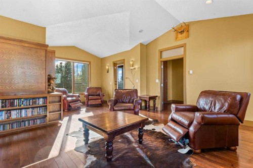 80 Cochrane Lake Trail, Cochrane Lake, AB - Indoor Photo Showing Living Room