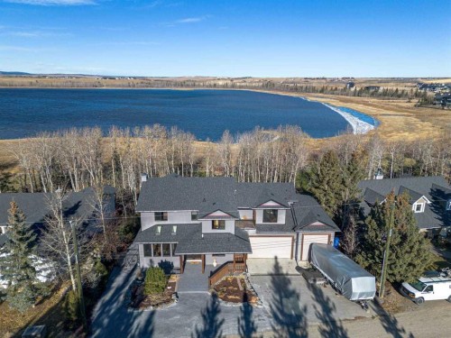 80 Cochrane Lake Trail, Cochrane Lake, AB - Outdoor With Body Of Water With View