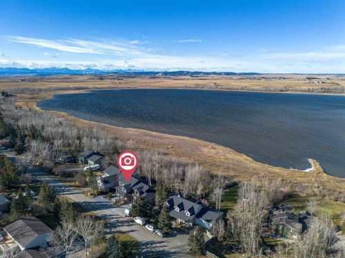 80 Cochrane Lake Trail, Cochrane Lake, AB - Outdoor With Body Of Water With View