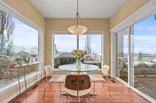 153 Crestridge Way Sw, Calgary, AB - Indoor Photo Showing Dining Room