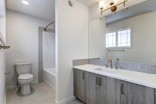 9 Magnolia Path Se, Calgary, AB - Indoor Photo Showing Bathroom