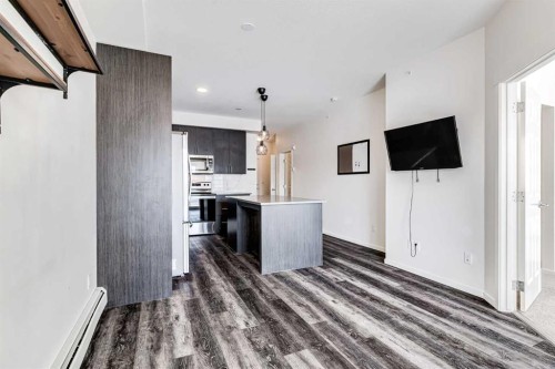 3409-298 Sage Meadows Park Nw, Calgary, AB - Indoor Photo Showing Kitchen