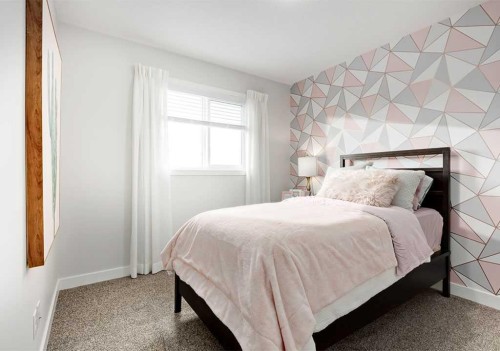 286 Sora Way Se, Calgary, AB - Indoor Photo Showing Bedroom