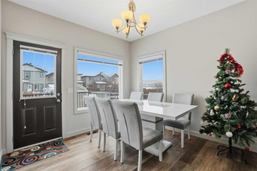 14 Skyview Ranch Street Ne, Calgary, AB - Indoor Photo Showing Dining Room