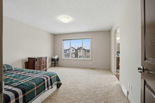 14 Skyview Ranch Street Ne, Calgary, AB - Indoor Photo Showing Bedroom