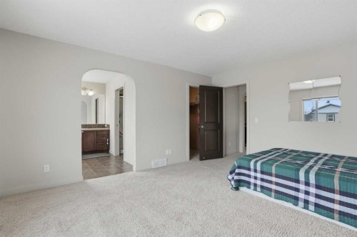 14 Skyview Ranch Street Ne, Calgary, AB - Indoor Photo Showing Bedroom