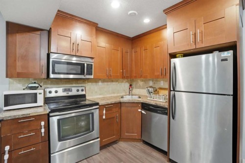 14 Skyview Ranch Street Ne, Calgary, AB - Indoor Photo Showing Kitchen With Stainless Steel Kitchen