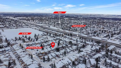 19 Cedargrove Place Sw, Calgary, AB - Outdoor With View