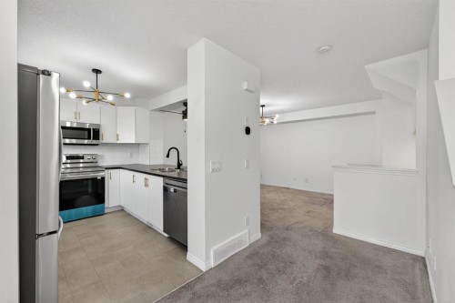 213 Cityscape Lane Ne, Calgary, AB - Indoor Photo Showing Kitchen With Double Sink