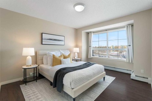 408-5115 Richard Road Sw, Calgary, AB - Indoor Photo Showing Bedroom