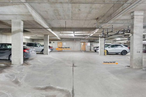 408-5115 Richard Road Sw, Calgary, AB - Indoor Photo Showing Garage