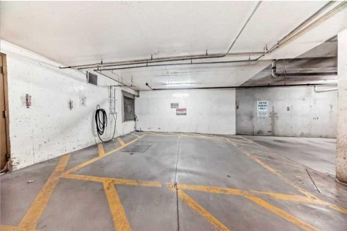 408-5115 Richard Road Sw, Calgary, AB - Indoor Photo Showing Garage