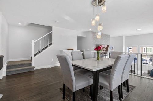 109 Legacy Glen Point Se, Calgary, AB - Indoor Photo Showing Dining Room