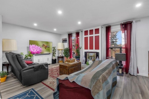 118 Bermuda Road Nw, Calgary, AB - Indoor With Fireplace