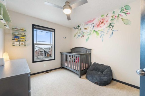 44 Cranberry Way Se, Calgary, AB - Indoor Photo Showing Bedroom
