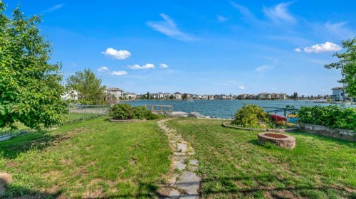 155 Coral Shores Landing Ne, Calgary, AB - Outdoor With Body Of Water With View