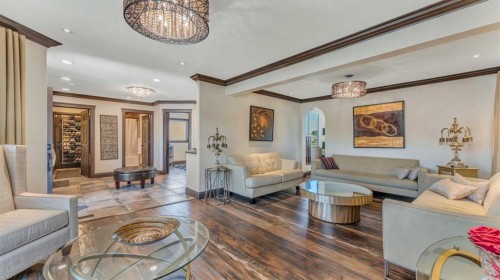 155 Coral Shores Landing Ne, Calgary, AB - Indoor Photo Showing Living Room